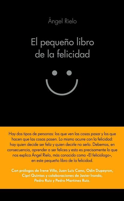 PEQUEÑO LIBRO DE LA FELICIDAD, EL  | 9788416253708 | RIELO FERNANDEZ, ANGEL