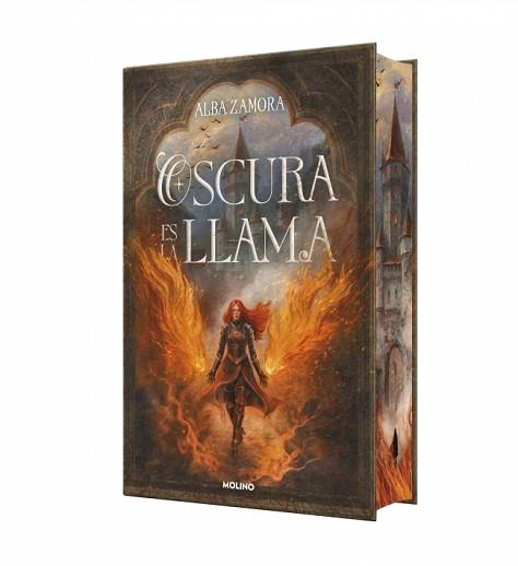OSCURA ES LA LLAMA  EDICION LIMITADA CON CANTOS TINTADOS  | 9788427252691 | ZAMORA, ALBA