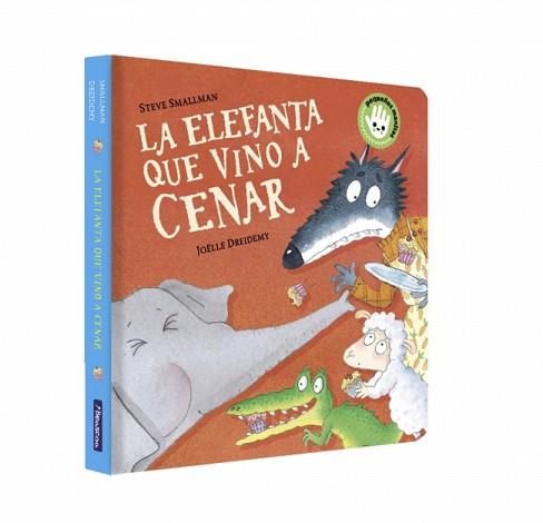 ELEFANTA QUE VINO A CENAR (LA OVEJITA QUE VINO A CENAR, LA  LIBRO DE CARTÓN) | 9788448869915 | SMALLMAN, STEVE