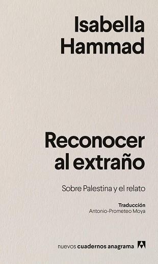 RECONOCER AL EXTRAÑO | 9788433946645 | HAMMAD, ISABELLA