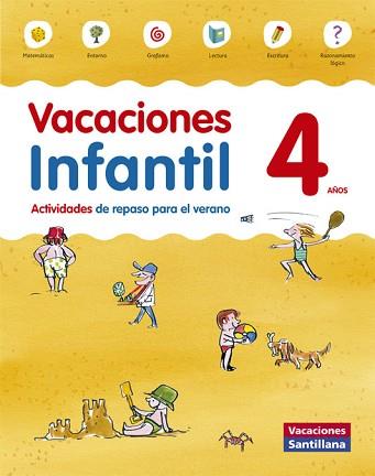 VACACIONES INFANTIL 4 AÑOS | 9788468087559