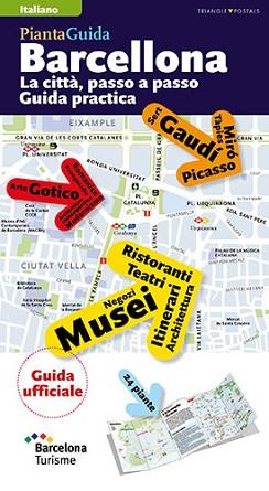 GUIA MAPA OFICIAL DE BARCELONA ITALIANO TRIANGLE  | 9788484784876 | MOIX PUIG, LLATZER/LIZ RODRIGUEZ, JOSEP/REGAS IGLESIAS, RICARD