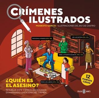 CRIMENES ILUSTRADOS - ¿QUIÉN ES EL ASESINO? (EDICIÓN TAPA BLANDA) | 9788401042157 | GARCIA, MODESTO
