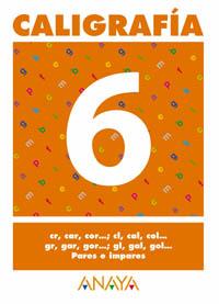 CALIGRAFIA 6 | 9788466727679 | PASTOR FERNANDEZ, ANDREA/RUIZ CASADO, FRANCISCO/ESCOBAR PASTOR, DIONISIO/MAYORAL PASTOR, ESTHER