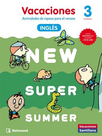 VACACIONES ACTIVIDADES DE REPASO PARA EL VERANO INGLES 3 PRIMARIA | 9788466823005