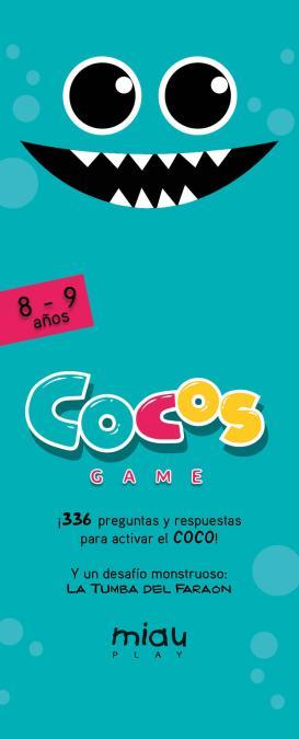 COCOS  GAME 8-9 AÑOS | 9788416082223 | OROZCO, MARÍA JOSÉ/RAMOS, ÁNGEL MANUEL/RODRÍGUEZ, CARLOS MIGUEL