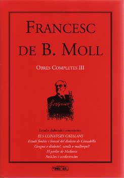 LLINATGES CATALANS OBRES COMPLETES III, ELS  | 9788427318038 | MOLL CASASNOVAS, FRANCESC 