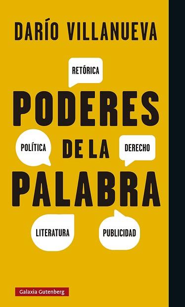 PODERES DE LA PALABRA | 9788419392183 | VILLANUEVA, DARIO