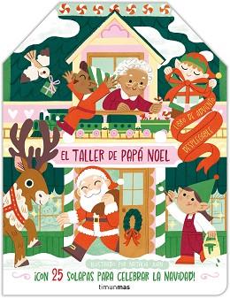 TALLER DE PAPA NOEL, EL  LIBRO DE ADVIENTO DESPLEGABLE | 9788408291459 | JUAN ABELLO, NATALIA