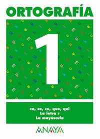 ORTOGRAFIA 1 | 9788466727808 | PASTOR FERNANDEZ, ANDREA/RUIZ CASADO, FRANCISCO/ESCOBAR PASTOR, DIONISIO/MAYORAL PASTOR, ESTHER