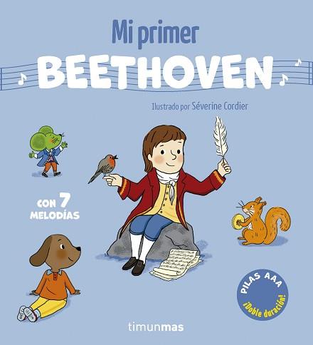 MI PRIMER BEETHOVEN  CON 7 MELODIAS | 9788408317654 | CORDIER, SEVERINE