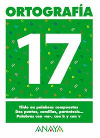 ORTOGRAFIA 17 | 9788466727969 | PASTOR FERNANDEZ, ANDREA/RUIZ CASADO, FRANCISCO/ESCOBAR PASTOR, DIONISIO/MAYORAL PASTOR, ESTHER