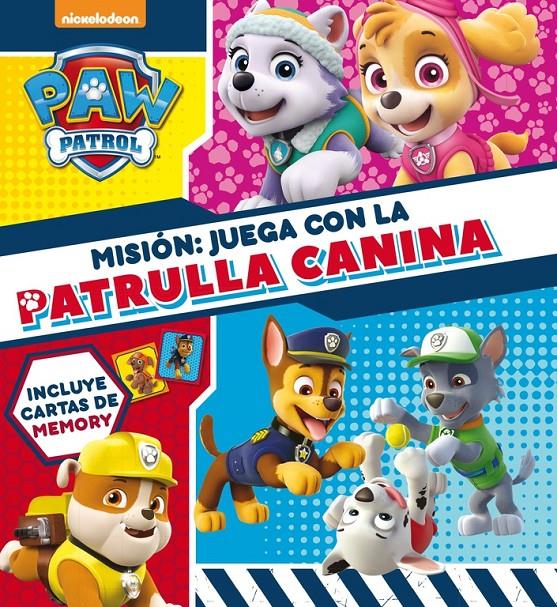 MISION  JUEGA CON LA PATRULLA CANINA (PAW PATROL   PATRULLA CANINA  LIBRO REGALO | 9788448848422