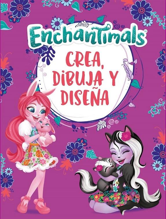 CREA  DIBUJA Y DISEÑA  ENCHANTIMALS  ACTIVIDADES  | 9788448850388
