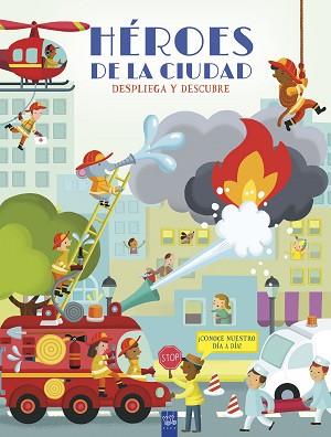 DESPLIEGA Y DESCUBRE  HEROES DE LA CIUDAD | 9788408298922 | YOYO