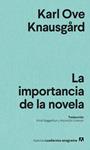 IMPORTANCIA DE LA NOVELA, LA | 9788433901958 | KNAUSGÅRD, KARL OVE