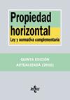 PROPIEDAD HORIZONTAL | 9788430970315