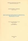 DICCIONARI MENORQUI ESPANYOL FRANCES I LLATI | 9788472835818 | FEBRER I CARDONA, ANTONI 