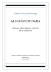 ALEGRIAS DE NADA | 9788417325572 | RUIZ DE SAMANIEGO, ALBERTO