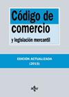 CODIGO DE  COMERCIO  | 9788430966103 | EDITORIAL TECNOS