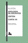 APOLOGIA DE SOCRATES / CRITON / CARTA VII | 9788467034592 | PLATON