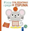 PINTA Y PEGA CON PEGATINAS DE ESPUMA. ROJO | 9788408250456 | YOYO