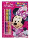 MINNIE  COLOREA POR NUMEROS CON CERAS | 9788410029552 | DISNEY
