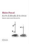ESCRITS DE FILOSOFIA DE LA CIENCIA | 9788494732201 | PASCAL, BLAISE