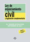 LEY DE ENJUICIAMIENTO CIVIL Y LEGISLACION COMPLEMENTARIA | 9788430971787 | EDITORIAL TECNOS