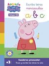 APRENDE CON PEPPA PIG - ESCRIBO LETRAS MINÚSCULAS | 9788448863623 | HASBRO, EONE