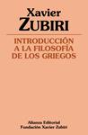 INTRODUCCIÓN A LA FILOSOFIA DE LOS GRIEGOS | 9788491810162 | ZUBIRI, XAVIER