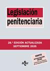 LEGISLACION PENITENCIARIA 28 EDICION ACUALIZADA SEPTIEMBRE 2026 | 9788430994465 | EDITORIAL TECNOS