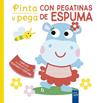 PINTA Y PEGA CON PEGATINAS DE ESPUMA  AMARILLO | 9788408250463 | YOYO