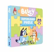BLUEY  LIBRO JUGUETE  SUPERLIBRO PUZZLE  4 PUZLES DE DOS CARAS PARA LEER Y JUGA | 9788448871291 | BLUEY