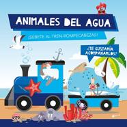ANIMALES DE AGUA  TREN ROMPECABEZAS | 9789463545242 | AA.VV.