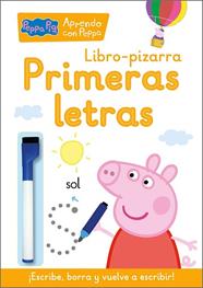 PRIMERAS LETRAS (LIBRO-PIZARRA) (APRENDO CON PEPPA PIG) | 9788448859077 | HASBRO,/ EONE