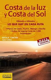 MAPA DE CARRETERAS DE LA COSTA DE LA LUZ Y LA COSTA DEL SOL | 9788499358529 | ANAYA TOURING