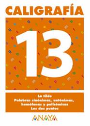 CALIGRAFIA 13 | 9788466727747 | PASTOR FERNANDEZ, ANDREA/RUIZ CASADO, FRANCISCO/ESCOBAR PASTOR, DIONISIO/MAYORAL PASTOR, ESTHER