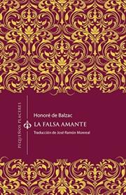 FALSA AMANTE, LA | 9788494898747 | BALZAC, HONORE DE