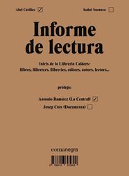 INFORME DE LECTURA | 9788416605804 | CUTILLAS ALBERICH, ABEL / SUCUNZA ALFONSO, ISABEL