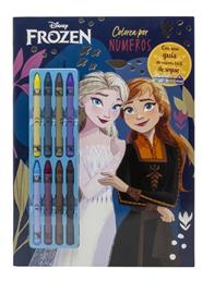 FROZEN  COLOREA POR NUMEROS CON CERAS | 9788410029576 | DISNEY