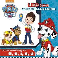 PAW PATROL  UN CUENTO PARA CADA VOCAL: A, E, I ,O ,U (LEO CON LA PATRULLA CANINA | 9788448847524