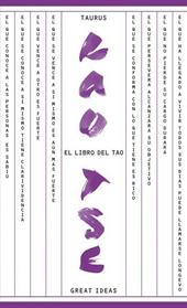 LIBRO DEL TAO, EL (SERIE GREAT IDEAS 17) | 9788430609307 | TSE, LAO