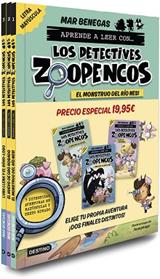 PACK APRENDE A LEER CON... LOS DETECTIVES ZOOPENCOS! 1, 2 Y 3: EN LETRA | 9788408300946 | BENEGAS, MAR