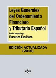 LEYES GENERALES DEL ORDENAMIENTO FINANCIERO Y TRIBUTARIO ESPAÑOL | 9788430970049