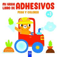 MI GRAN LIBRO DE ADHESIVOS PEGA Y COLOREA. ANIMALES DE GRANJA | 9788408234630