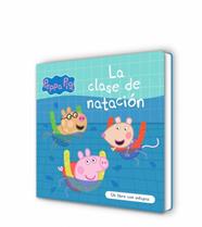 PEPPA PIG  LIBRO DE CARTON CON SOLAPAS - LA CLASE DE NATACION | 9788448870430 | HASBRO