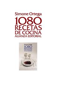 1080 RECETAS DE COCINA | 9788420678696 | ORTEGA, SIMONE