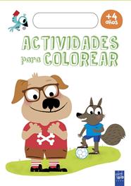 ACTIVIDADES PARA COLOREAR +4 | 9788408179740 | YOYO
