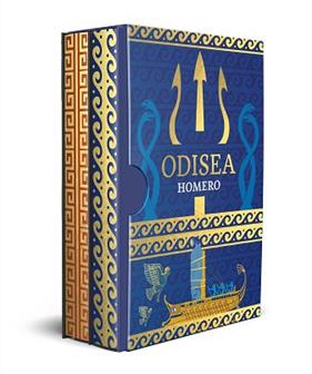 ESTUCHE ILIADA & ODISEA  EDICION LIMITADA CON CANTOS DECORADOS | 9788408322610 | HOMERO